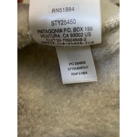 Patagonia Men’s Synchilla Pullover Snap-T Pocket Oatmeal Heather Sz XXL 25450 - Picture 7 of 7